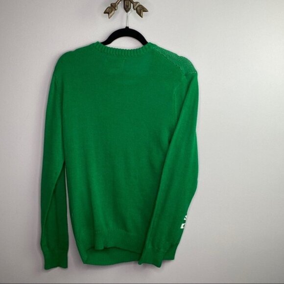 Mohawk Santa Claus green sweater Sz‎ XL - Picture 5 of 6